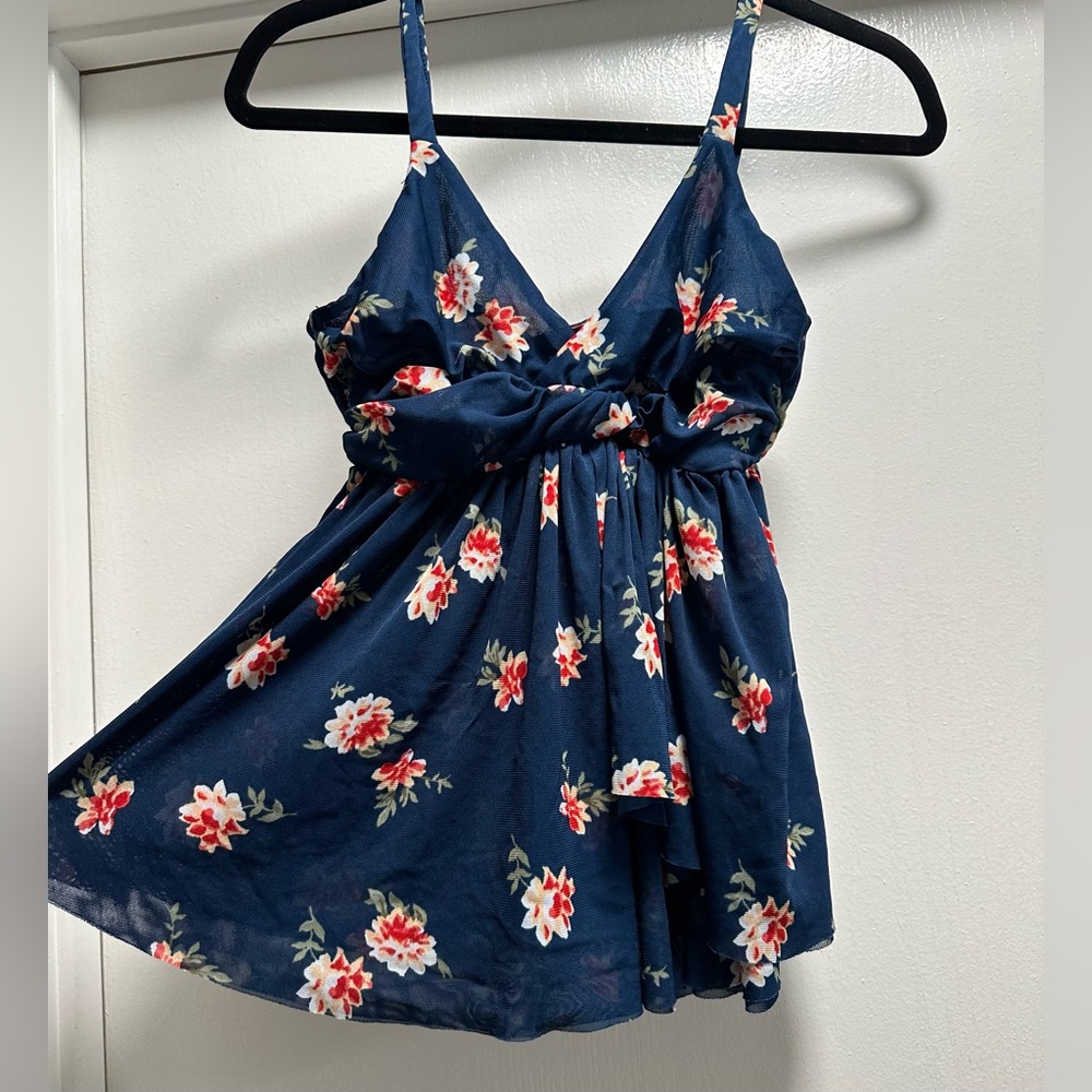 Express floral tank top